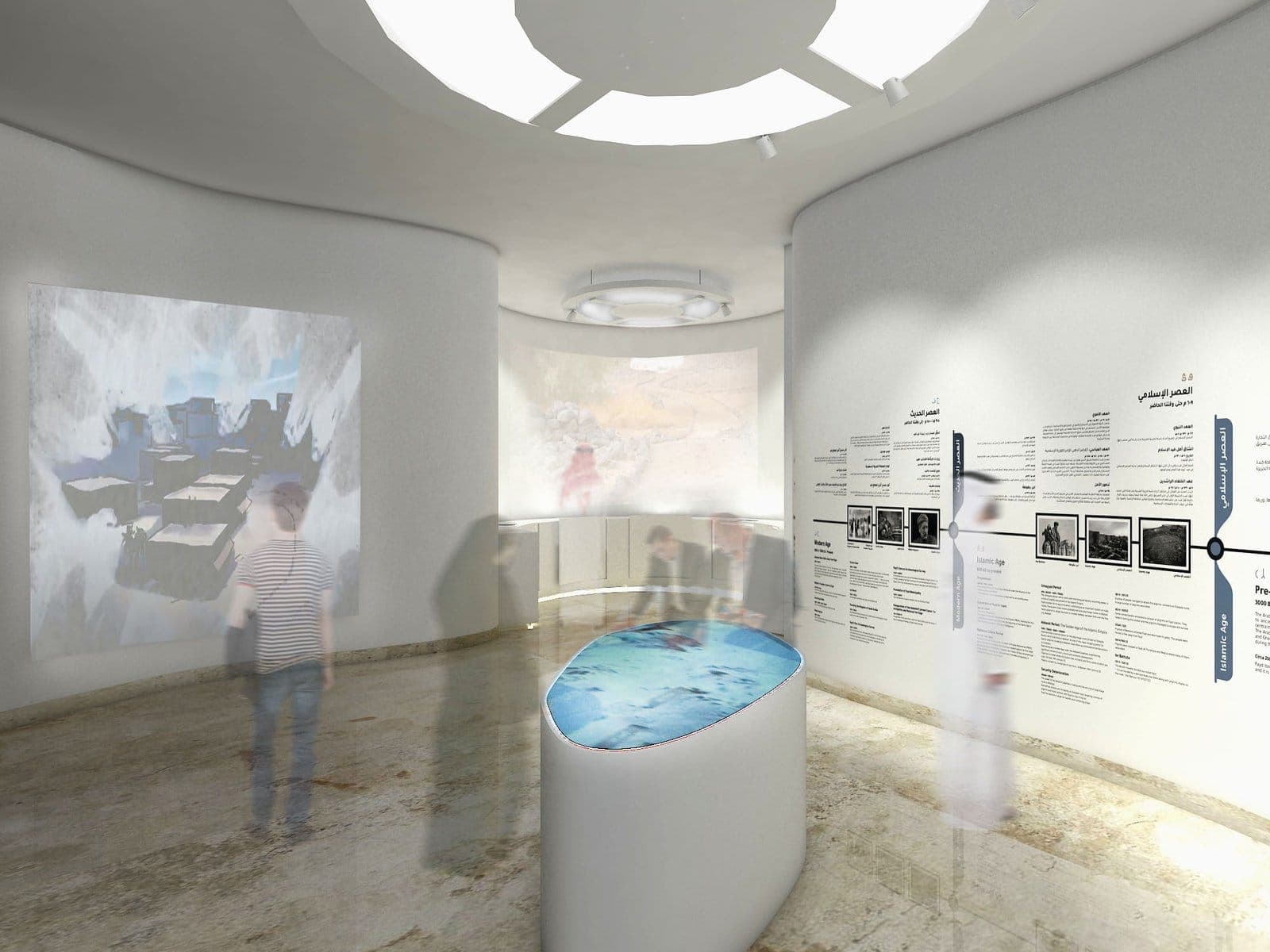Fayd Visitor Center — TalentS museum project